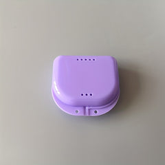 Denture Storage Box With Holes Retainer Corrector Box Denture