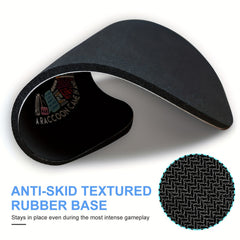 Stylish Round Gaming Mouse Pad Non-slip Rubber Mat for Office Computers Laptops