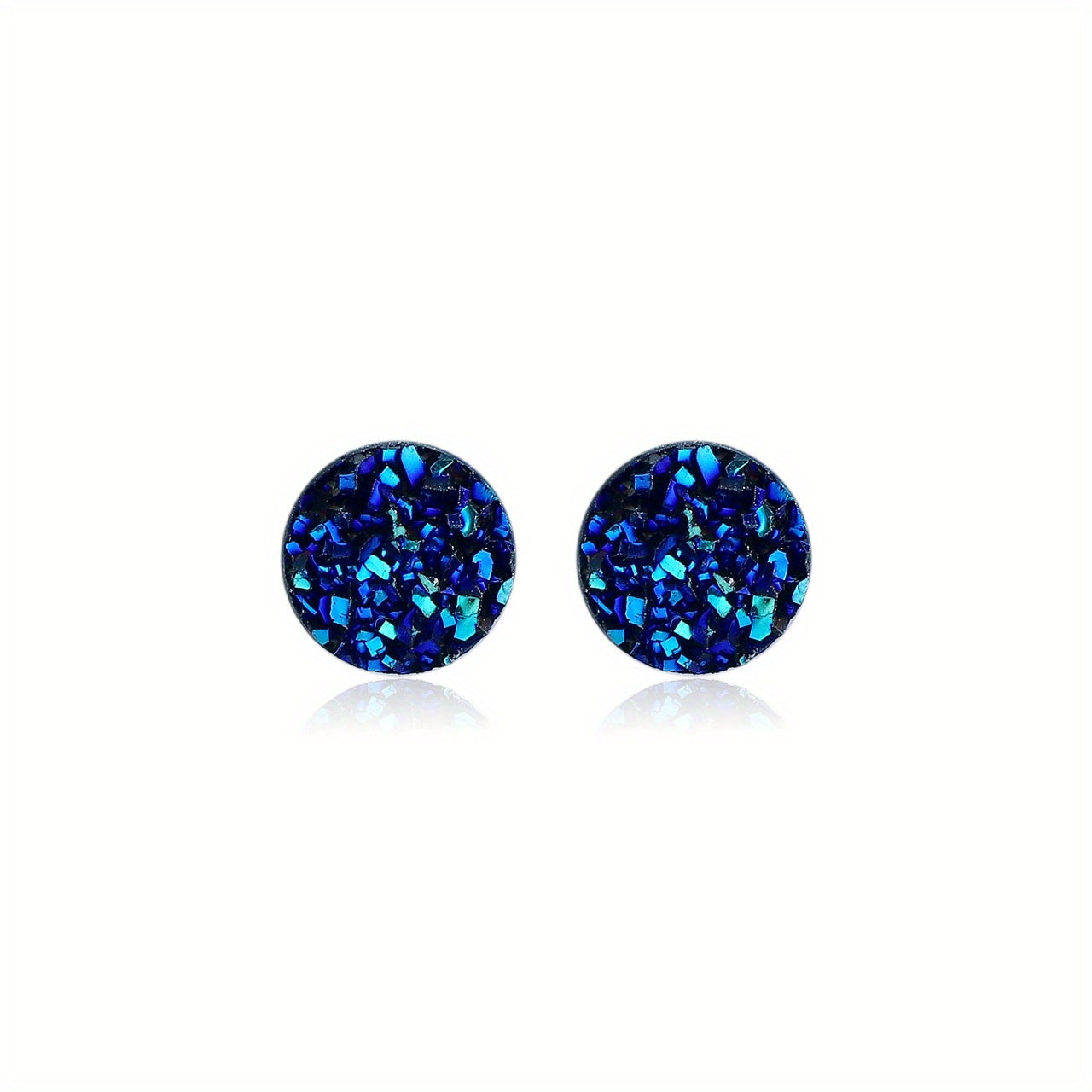 925 Silver Stud Earrings Sparkling Jewelry Gift for Girls