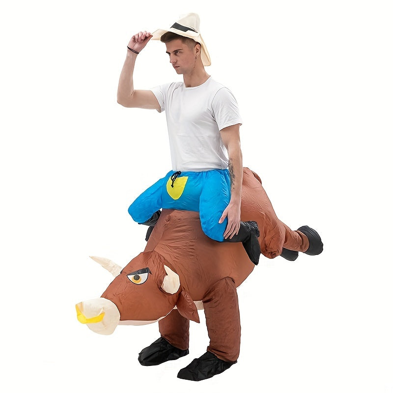 Funny Inflatable Bull Costume for Stage Performance