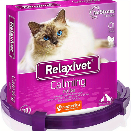 Cat Calming Collar & Anti Anxiety Feline Pheromones