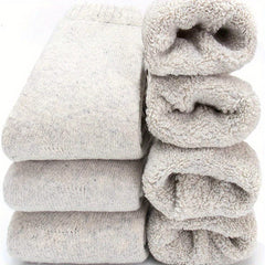 3 Pairs Solid Mid Tube Socks Women's Stockings