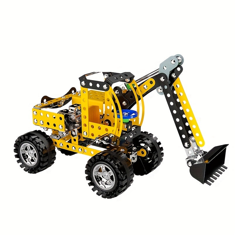 256pc Metal Construction Model Kit Building Blocks DIY Educational
