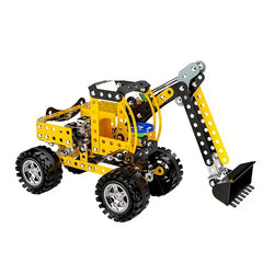 256pc Metal Construction Model Kit Building Blocks DIY Educational