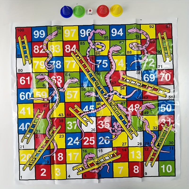 Snakes And Ladders Board Game Classic Family Fun Birthday Gift
