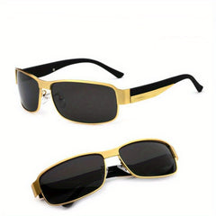Men's Polarized Square Sunglasses UV Protection