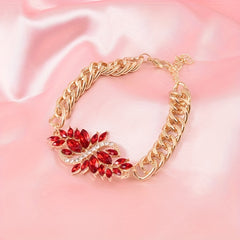 4pcs Resin Flower Bracelet Set for Women