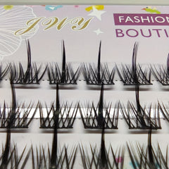 Spiky False Eyelashes Little Devil Segmented Grafted Lashes