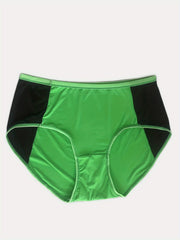 3 Pack Plus Size High Waisted Briefs Set Women's Plus Comfort Panties