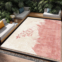 Geometric Soft Faux Sheepskin Floor Mat Washable Anti-skid Throw Rugs