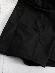 Women's Sports Skort High Elastic Running Active Skirt