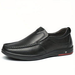 Men's Moc Toe Loafer Shoes Non-slip Slip On Shoes