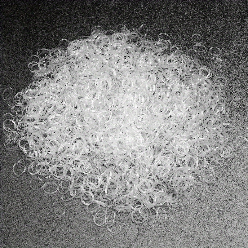 1000pcs Baby Girls Elastic Hair Ties Ponytail Holder Hair Accessories