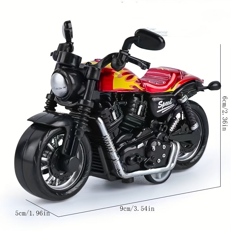 Pull Back Racing Alloy Model Motorcycle Toy