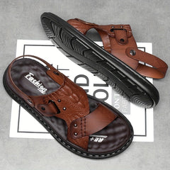 Men's Open Toe Sandals Non Slip Hiking Trekking Sandals