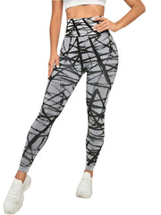 High Waist Hip Lift Leggings Quick Dry Fitness Tight Pants For Women