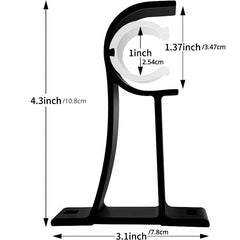 Heavy Duty Curtain Rod Holder for 1-3.05 cm Rod - Set of 16