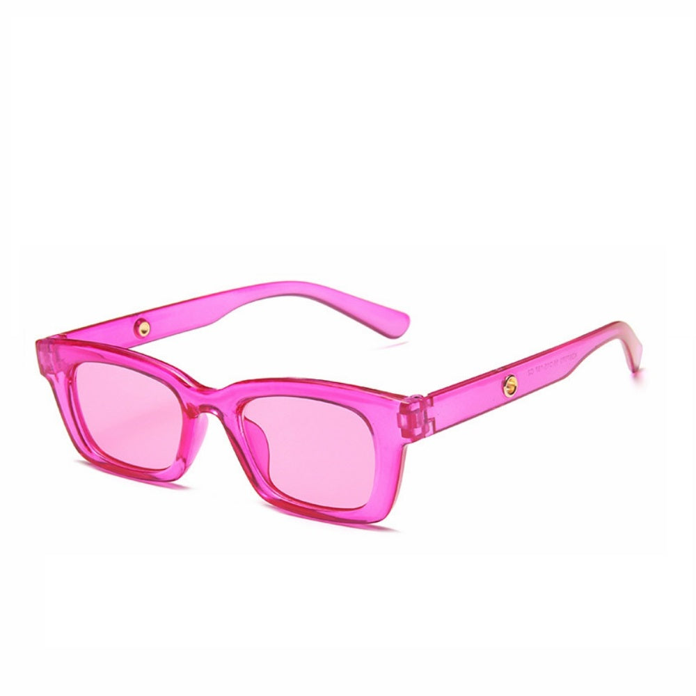 Vintage Square Sunglasses Retro Shades for Men Women