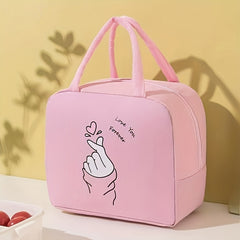 Fashionable Bento Box Bag Insulated Aluminum Film Bag