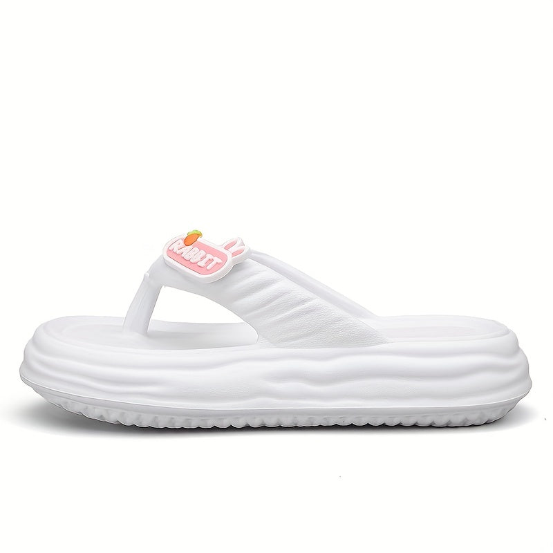 Women's Thick Bottom Sport Flip Flops