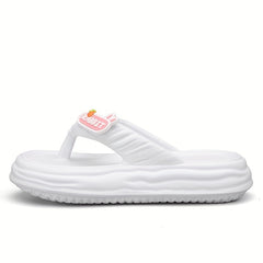 Women's Thick Bottom Sport Flip Flops