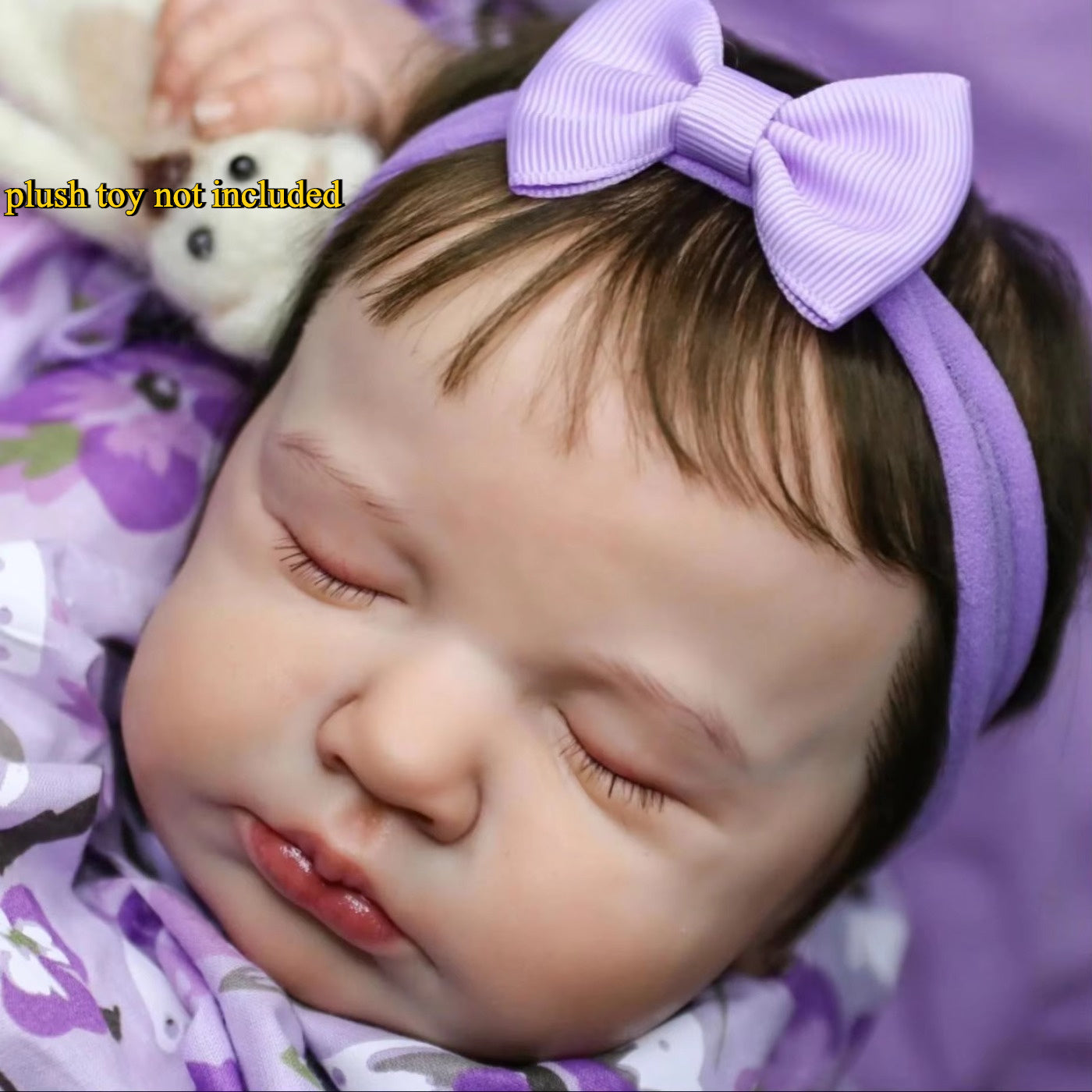 50 Sleeping Youngsters Reborn Doll with 3D Paint Veins Realistic Art Toy