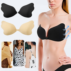Wing Shape Push Up Bra For Strapless Dresses