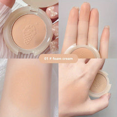 Matte Mineral Blush Powder Peach Blush Warm Bright Shimmer Face Blush