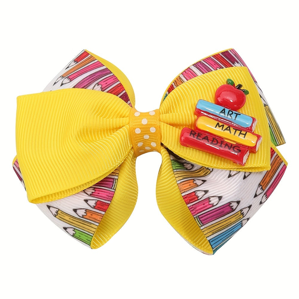 Cute Cartoon Bowknot Hair Clips for Toddlers