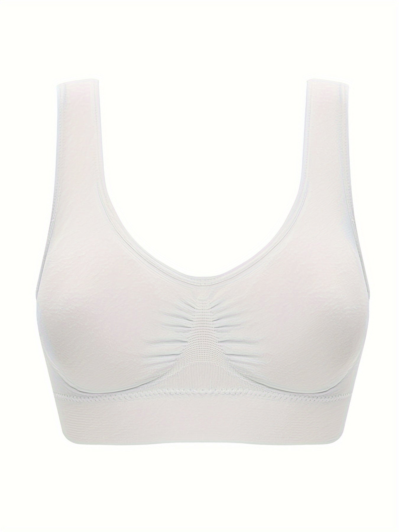 Plus Size Sports Bra Seamless Wireless Running Yoga Bra