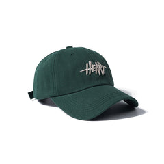 Retro Alphabet Embroidery Cap Couples Sunscreen Sun Hat Baseball Cap