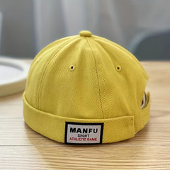 Retro Cotton Brimless Hat Unisex