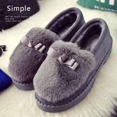 Women's Faux Fur Lined Loafers