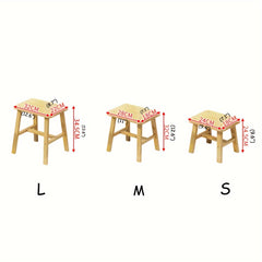 DIY Bamboo Stool Home Small Stool Furniture