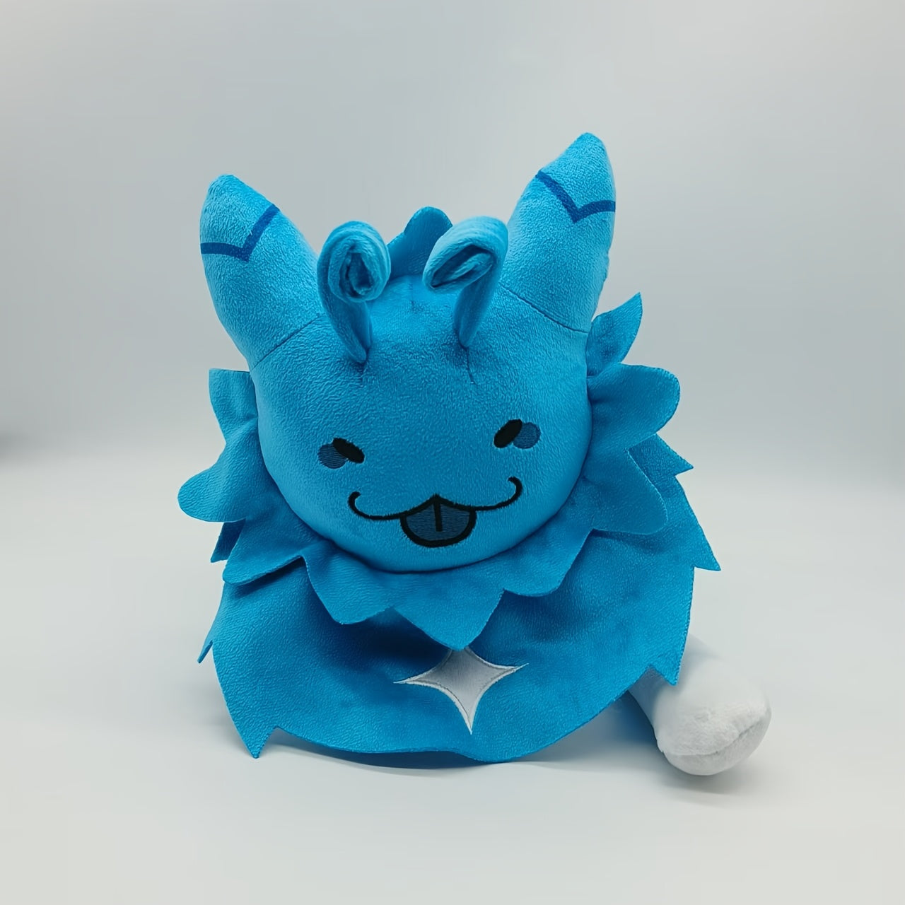 Green Cat Plush Toy with Star Accessories - Adorable Soft Stuffed Animal