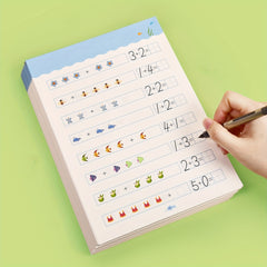 Kindergarten Math Practice Books Set Addition and Subtraction Within 10 and 20