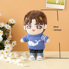 Plush Baby Clothes Knitted Sweaters and Shorts for Dolls
