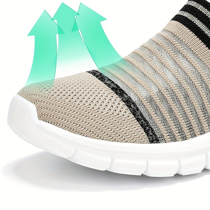 Men's Breathable Slip On Casual Shoes Outdoor Slippers
