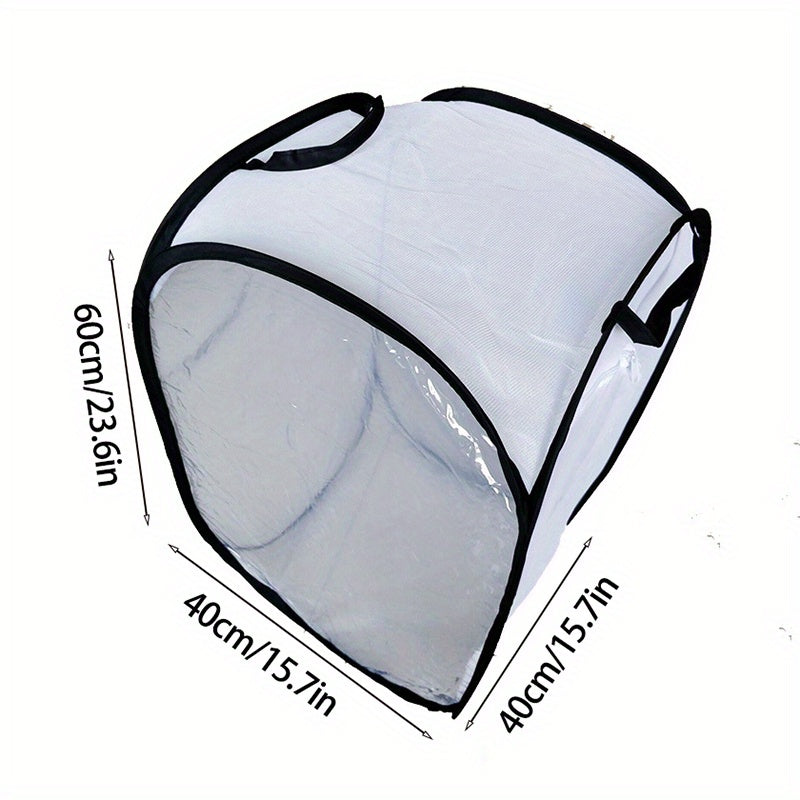 Large Pet Cage Folding Butterfly PVC Cage for Plants Insect Prevention