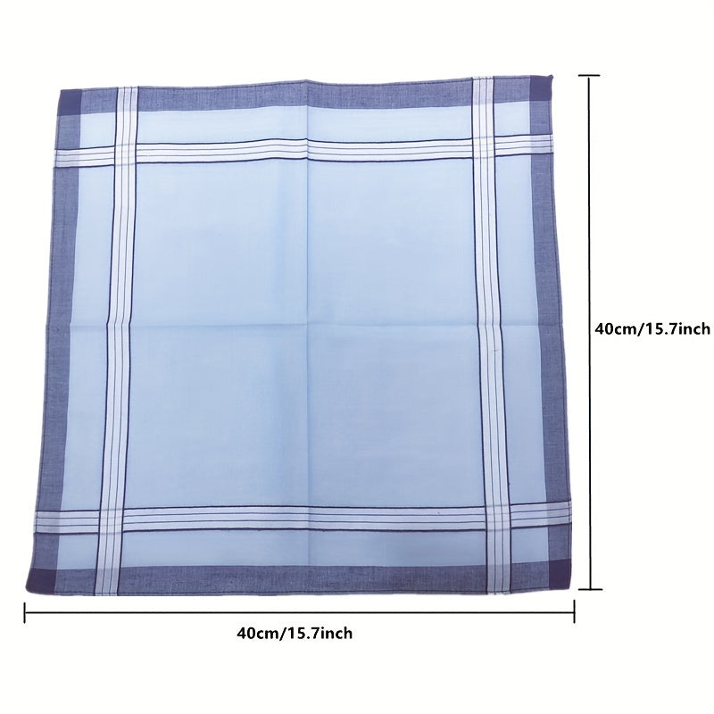 Men's Classic Handkerchief Retro Square Hand Towel