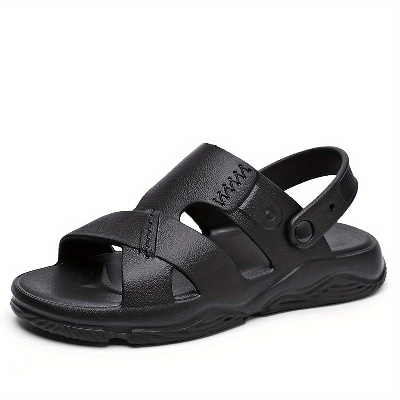 Men's Slip On Sandals Summer Outdoor Walking Shoes