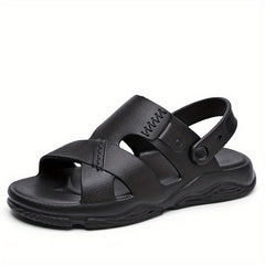 Men's Slip On Sandals Summer Outdoor Walking Shoes