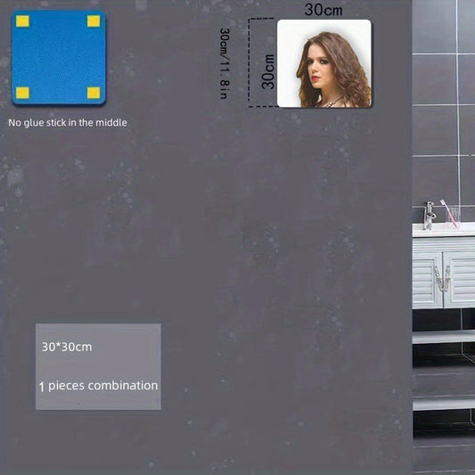 Acrylic Flexible Mirror Sheets Self Adhesive Mirror Tiles