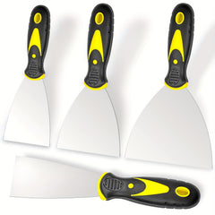 Stainless Steel Putty Knife Set for Drywall Repair and Wallpaper Removal