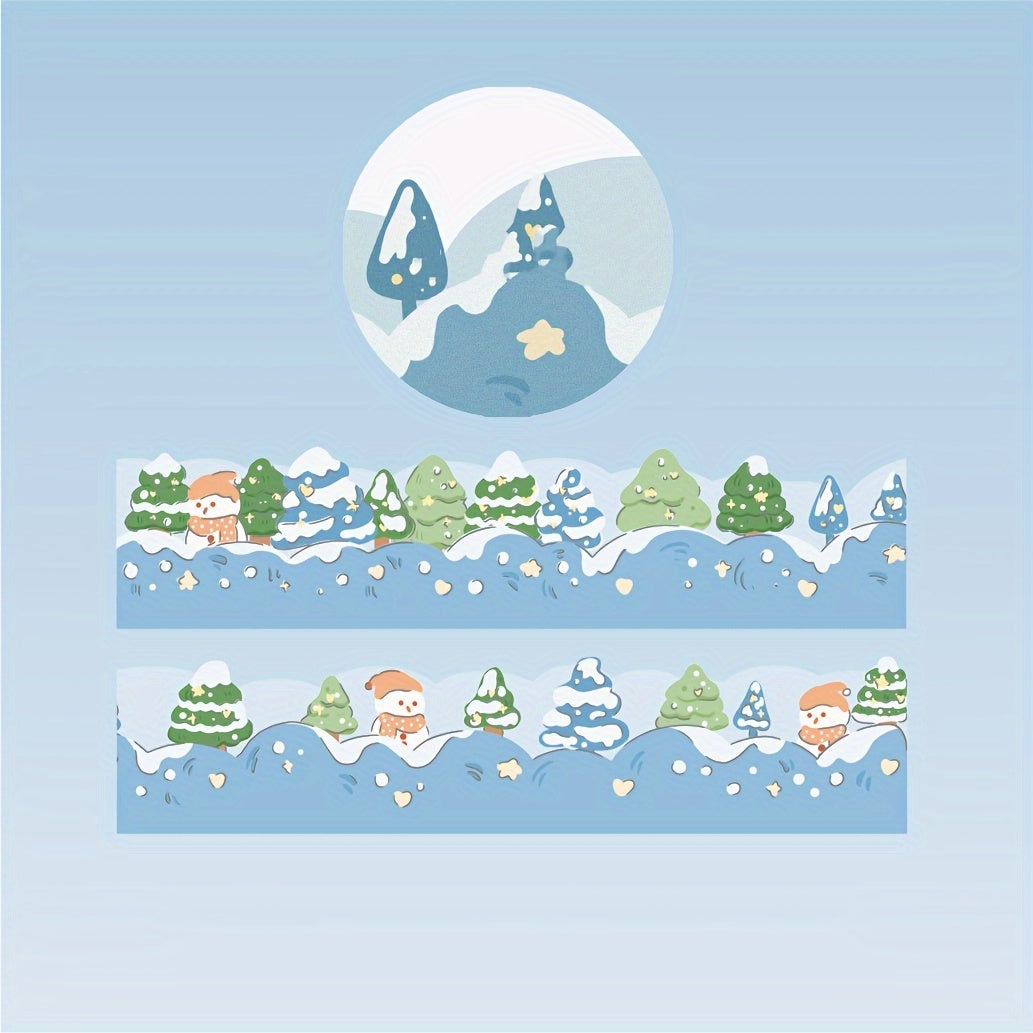 Cartoon Seascape DIY Hand Account Tape Stickers