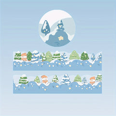 Cartoon Seascape DIY Hand Account Tape Stickers