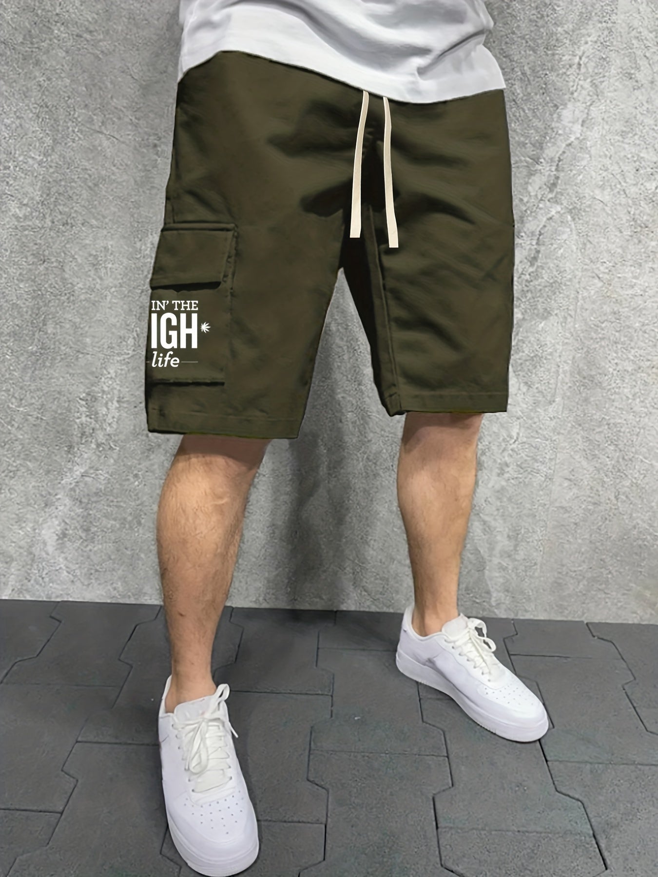 Men's Cargo Shorts With Big Pockets For Summer