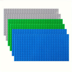 6pcs 16x32 Particle Classic Base Plate Building Block Puzzle Game