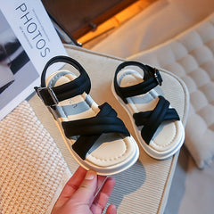Girls' Breathable Open Toe Sandals Lightweight Anti Slip Comfortable Sandals