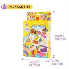 Kids Art Dough Colored Clay Toys Plasticine Mold Tools Pressing Gift